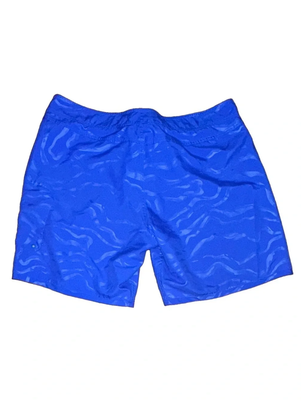Under Armour Men’s Blue Swim Trunks with Black Drawstring